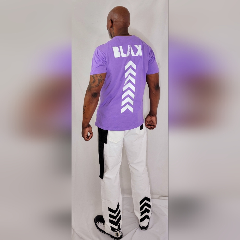 Black Label Couture | Purple Arrow Tshirt